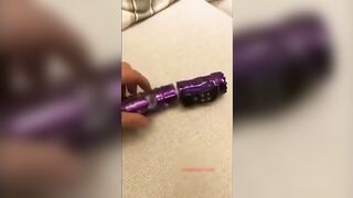 水晶棒哪有快递哥真屌给力