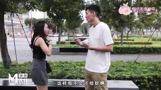 【全网首发 麻豆映画代理出品】蜜桃影像传媒PeachMedia 欲求不满痴女塞跳弹逛街