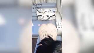 最美2020极品爆乳女神『私人玩物』11月定制版新作-主人的豪乳女仆 淫语呻吟 独享淫荡专用 高清私拍55P 高清720P版