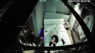 臻品360 ██ 大学城附近工业风主题酒店偷拍挺会玩的学生情侣六九互舔热身啪啪