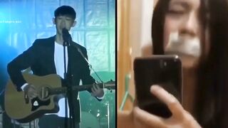 【网曝门事件】疑似台湾某知名歌手性爱啪啪不雅视频流出 卫生间后入猛操漂亮美女 边拍边干 完美露脸 高清720P版