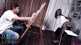 【超推荐❤️会尊享】最新流出国产AV剧情新作-肉欲美术老师的特殊教学 美术室大胆爆操骨干美女 超清1080P原版首发