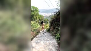 最新流出推特网红姐妹花嫩妹【我爱天体❤️月和影&Anzuo】户外极限露出 原版套图124P+2V1