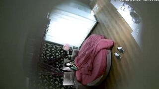 【麻花免费视频】周末没课大学生情侣主题酒店开房嗨皮身材苗条白嫩大奶漂亮女友真不错干完两次还不满足主动吃屌女上位哭腔呻吟喊老公不要啊